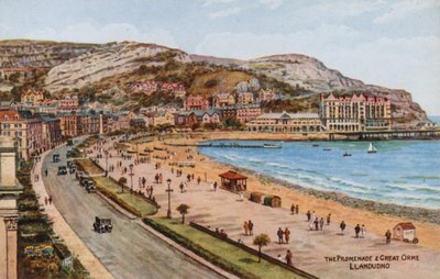 Die Promenade und Great Orme, Llandudno von Alfred Robert Quinton